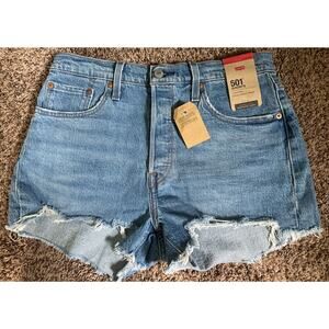 Levi's 501 Original Fit High-Rise Women's Jean Shorts - Size 29 NWT